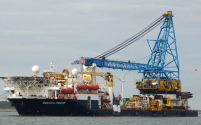 Nueva visita del buque grúa SAIPEM 3000